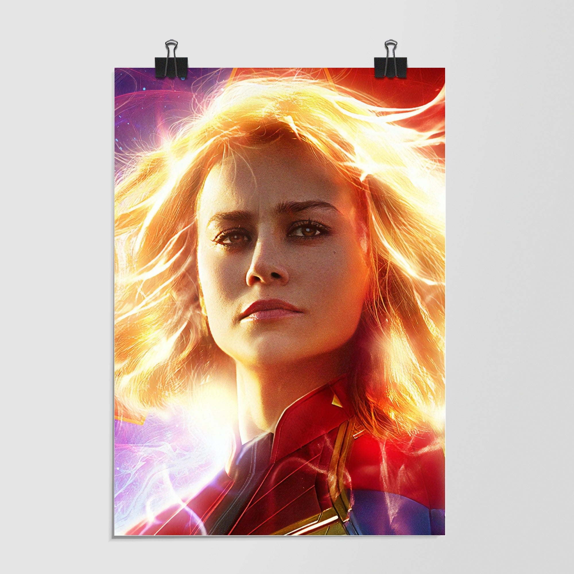Captain Marvel White by Decalz