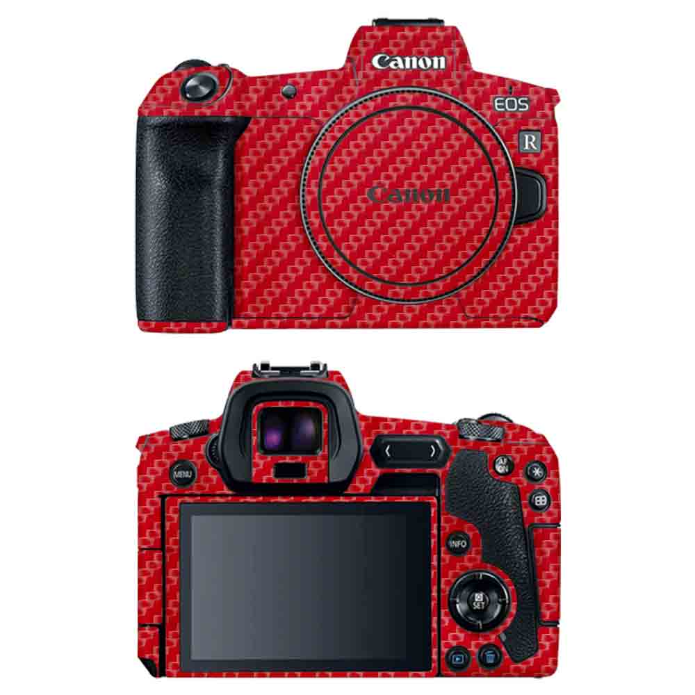 Carbon Red - Canon Camera Skins