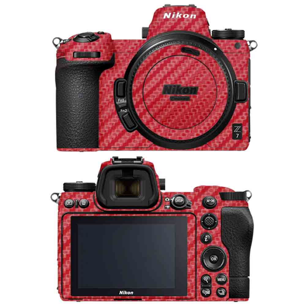 Carbon Red - Nikon Camera Skins