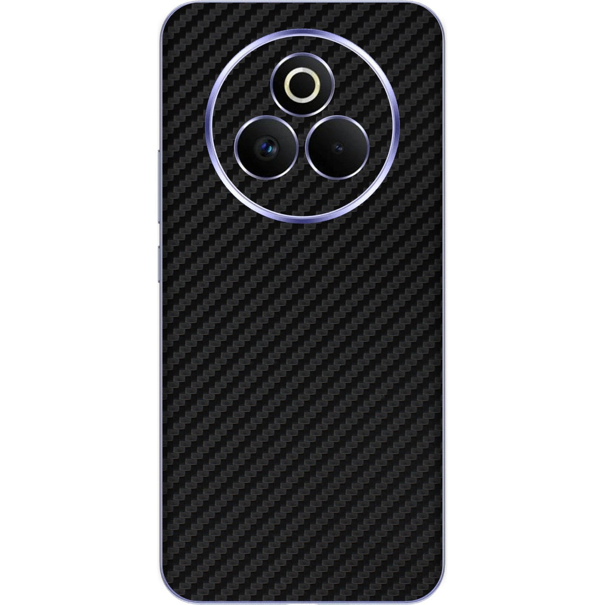 Carbon Black skin on Realme P3 Pro (5G) by Decalz