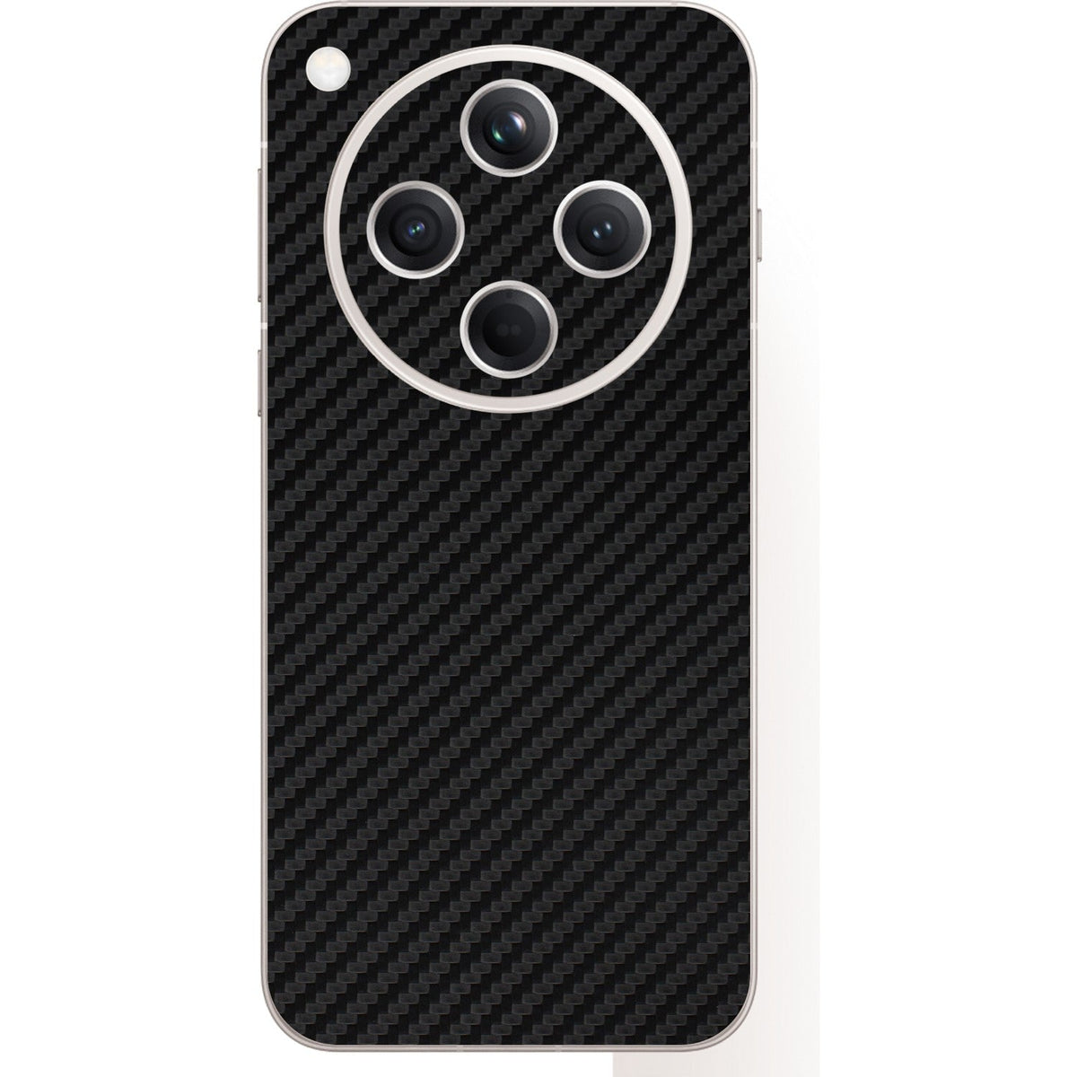 Carbon Black skin on Oppo Find X8 (5G) by Decalz