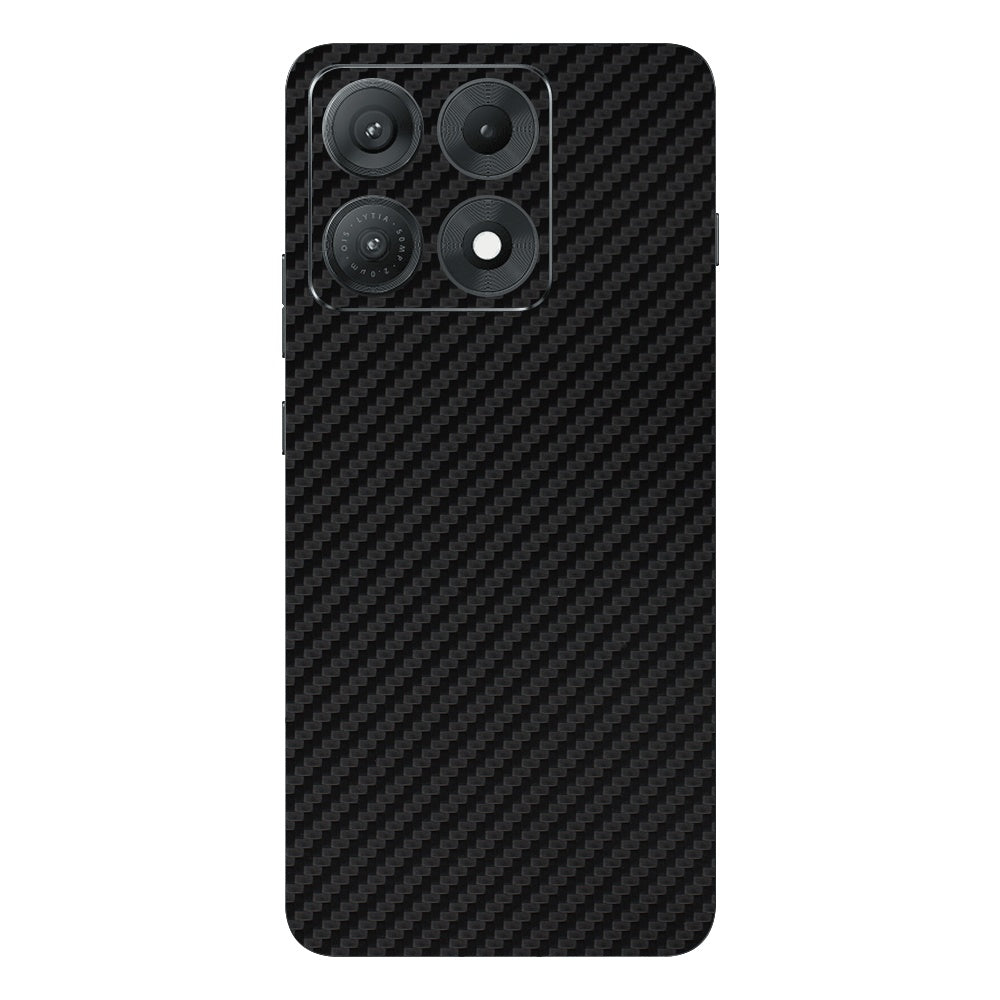 Carbon Black skin on Moto Edge 70 Max (5G) by Decalz