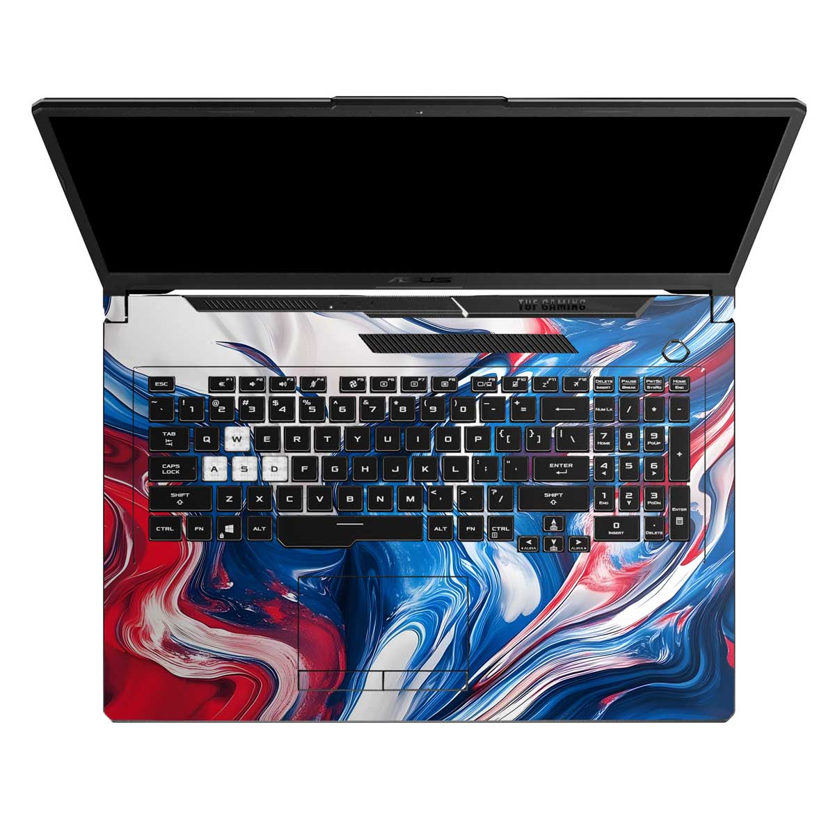 Cerulean Surge - Laptop Skins