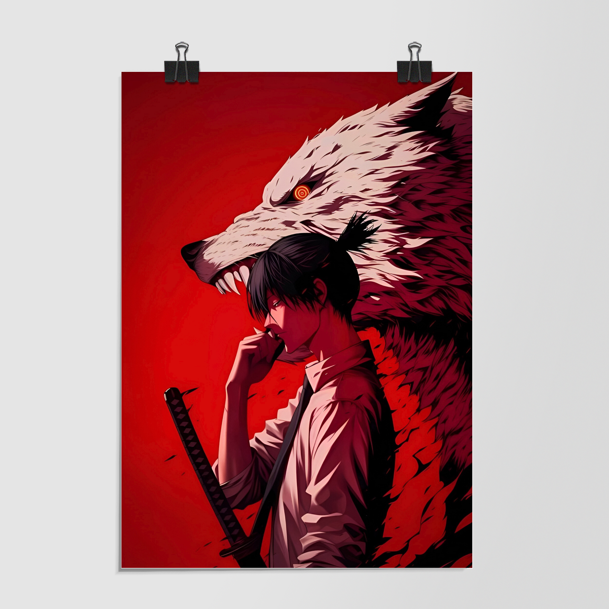 Blade Devil Hunter Wolf Spirit by Decalz