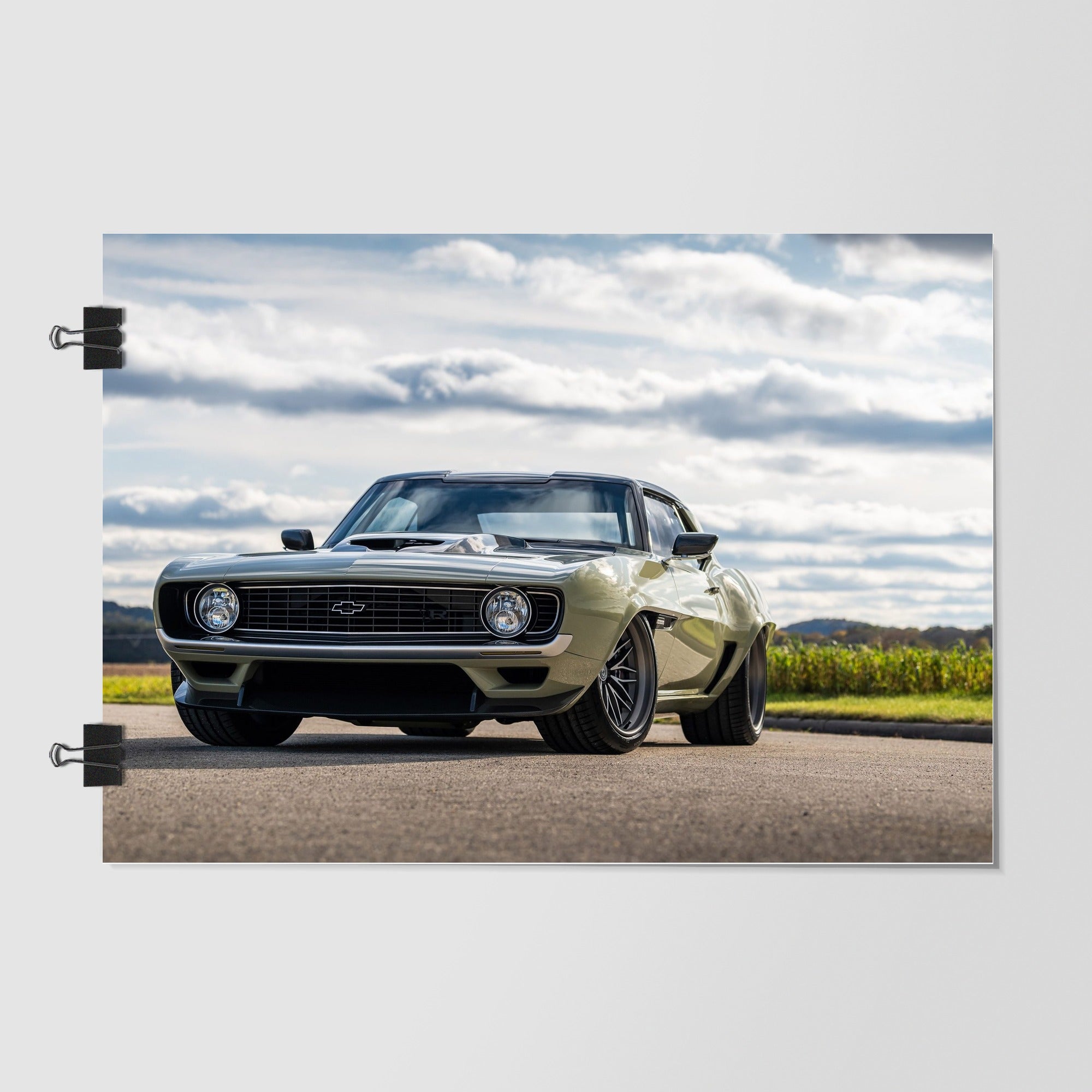 Chevrolet Camaro 1969 Silver by Decalz