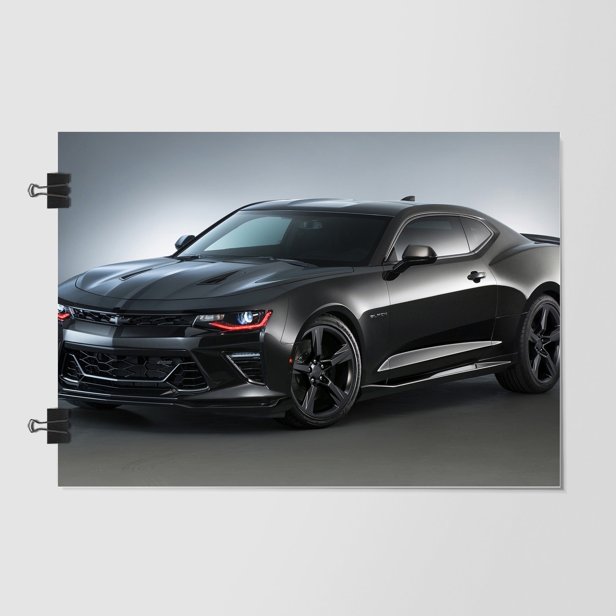 Chevrolet Camaro Black by Decalz
