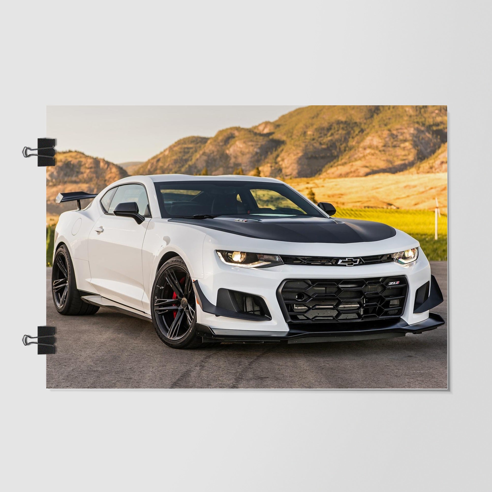 Chevrolet Camaro Zl1 Gray by Decalz