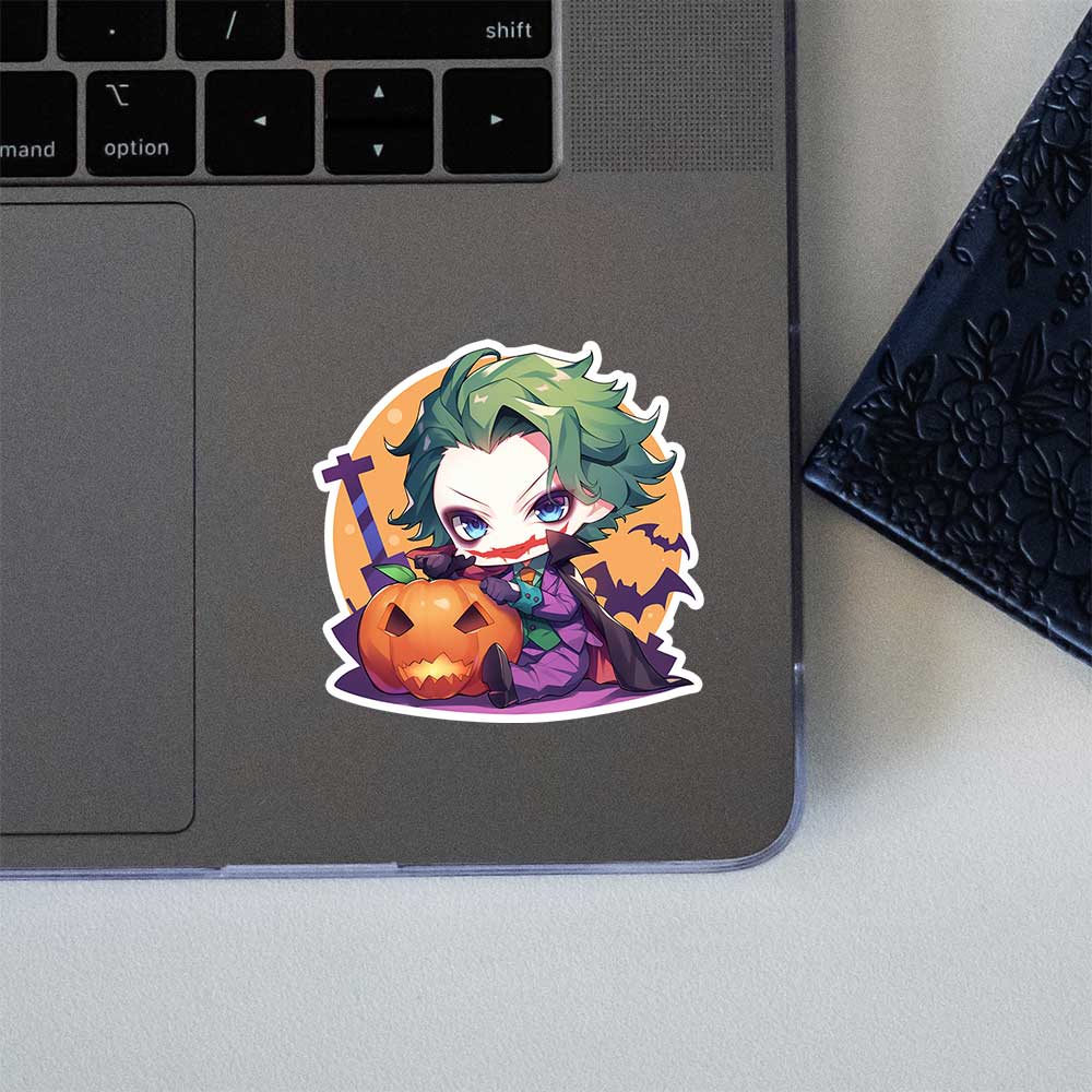 Chibi Joker Halloween Sticker