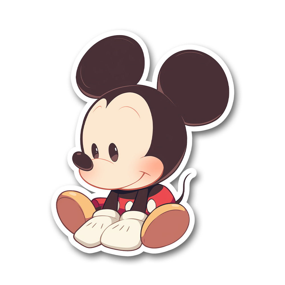 Chibi Mickey Mouse Disney Sticker