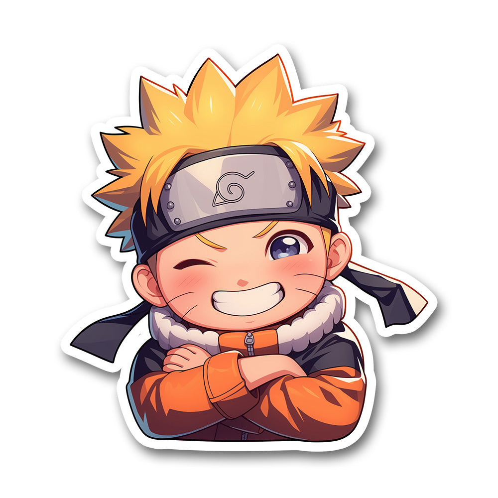 Chibi Smile Naruto Sticker