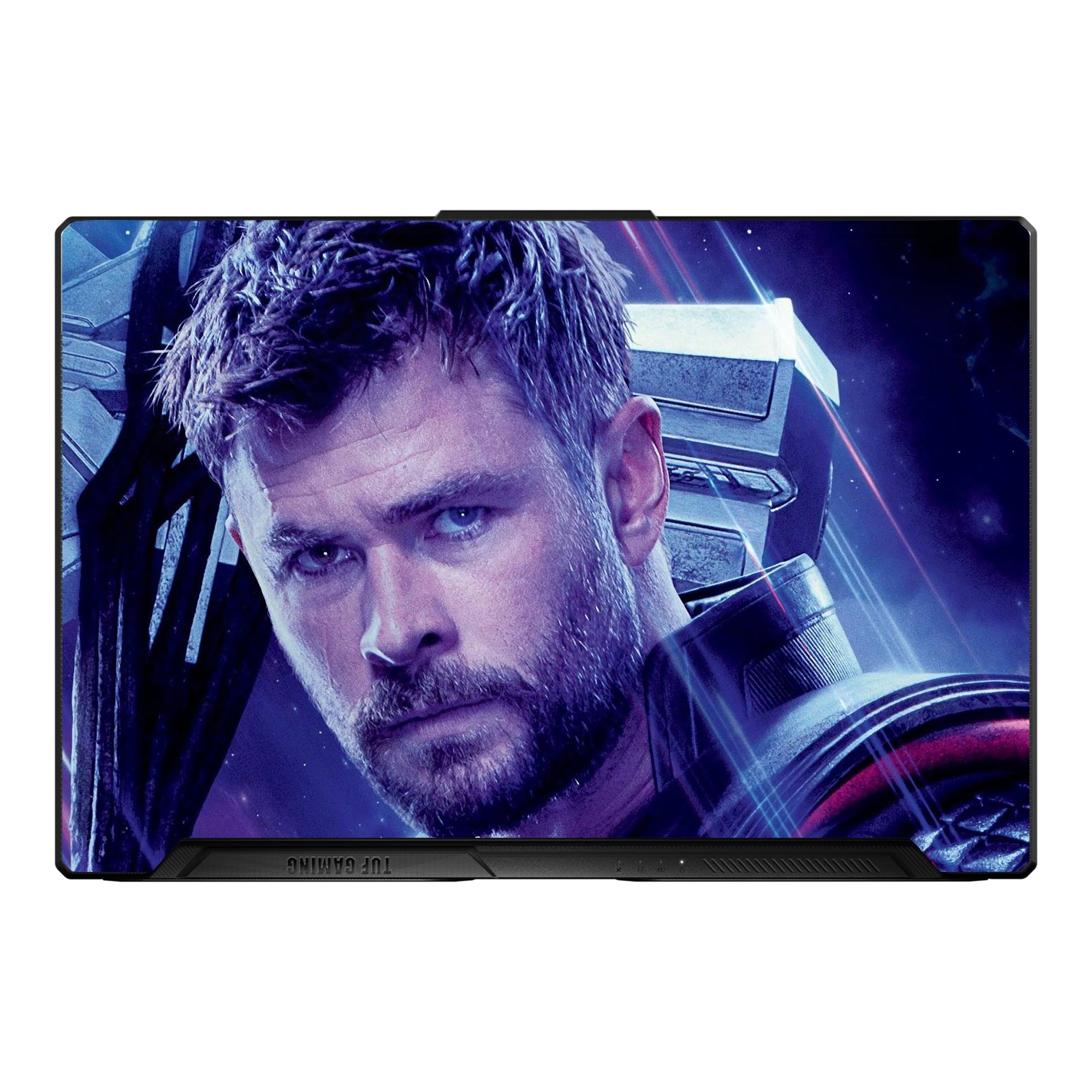 Chris Hemsworth As Thor Black Dynamic Angle by Decalz