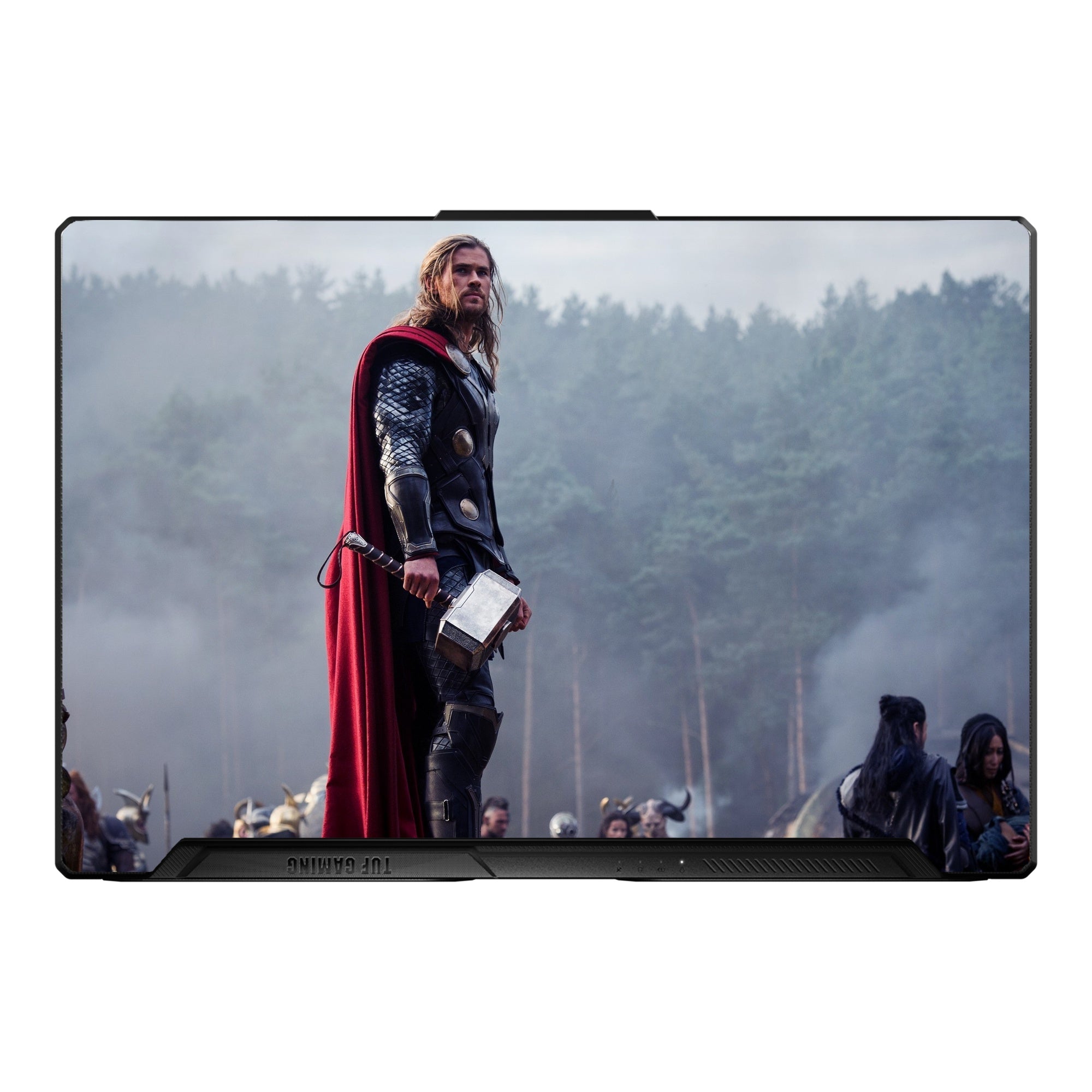 Chris Hemsworth As Thor White Dramatic Lighting by Decalz