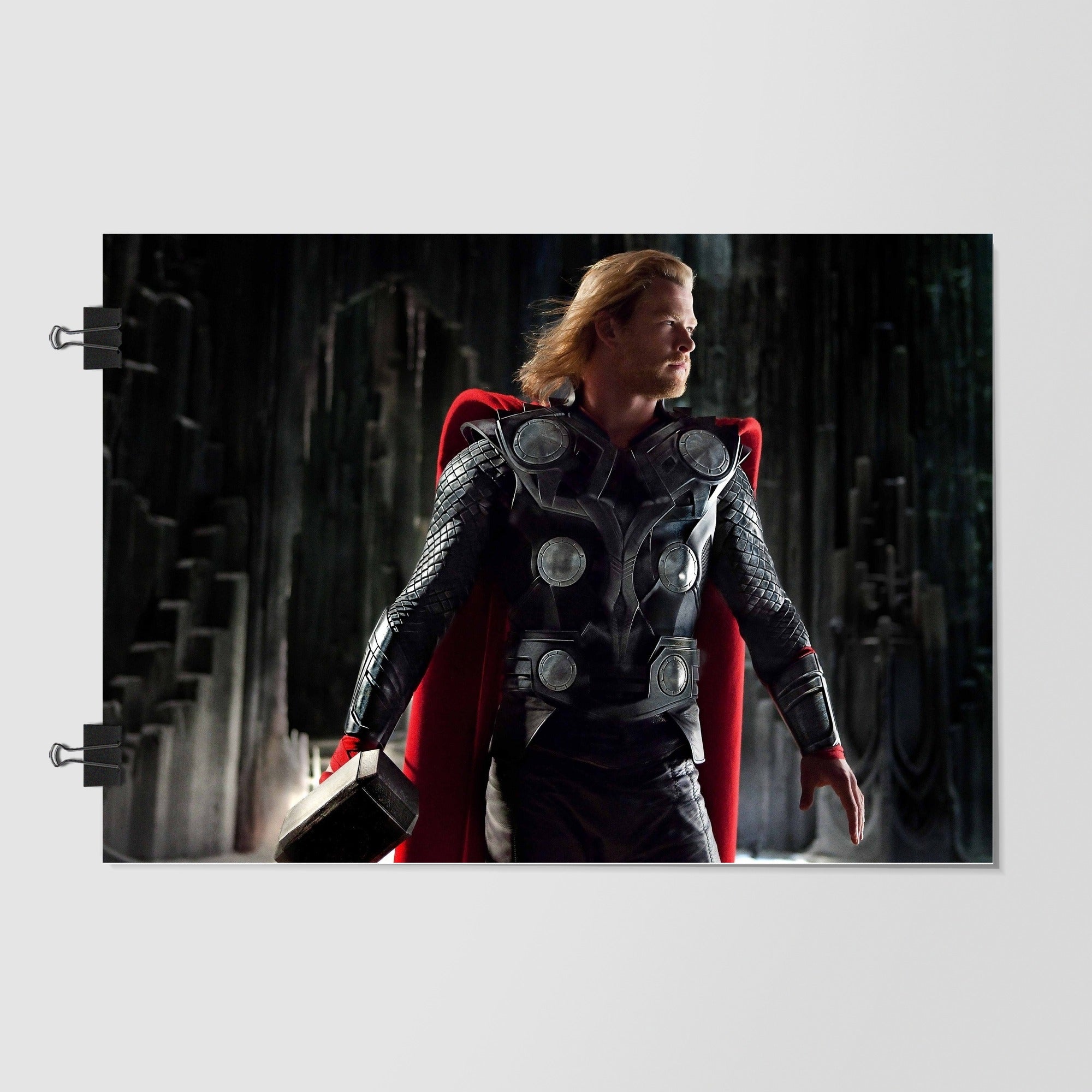 Chris Hemsworth As Thor Black by Decalz