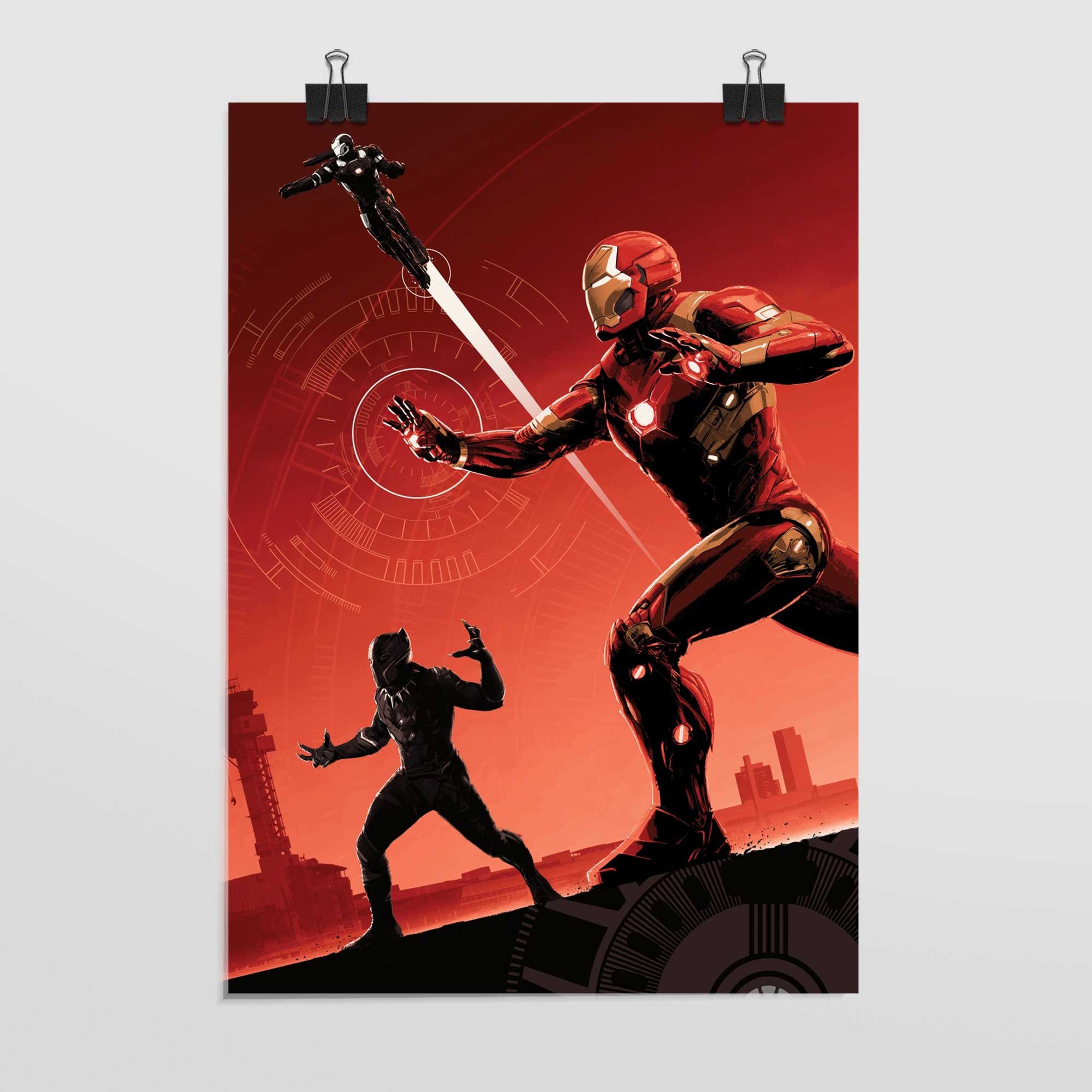 Civil War Standoff Poster