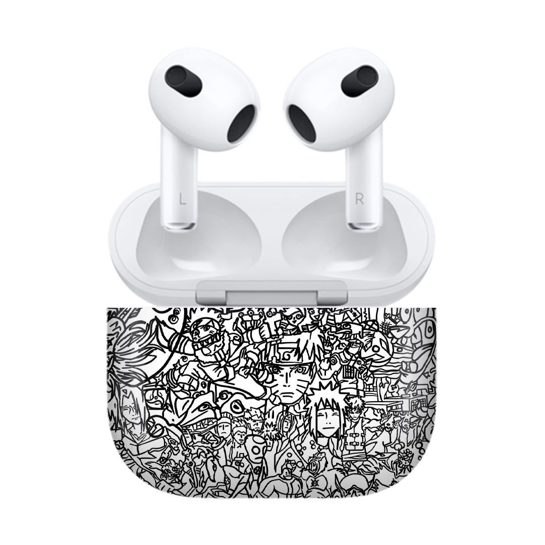Airpods 3 Classic Doodle skins