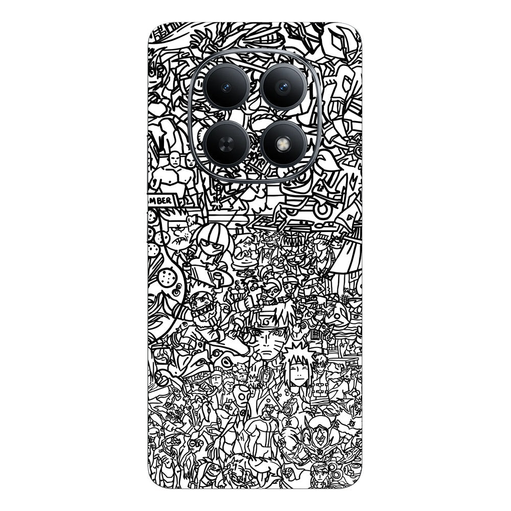 Classic Doodle skin on Redmi Note 15 (5G) by Decalz
