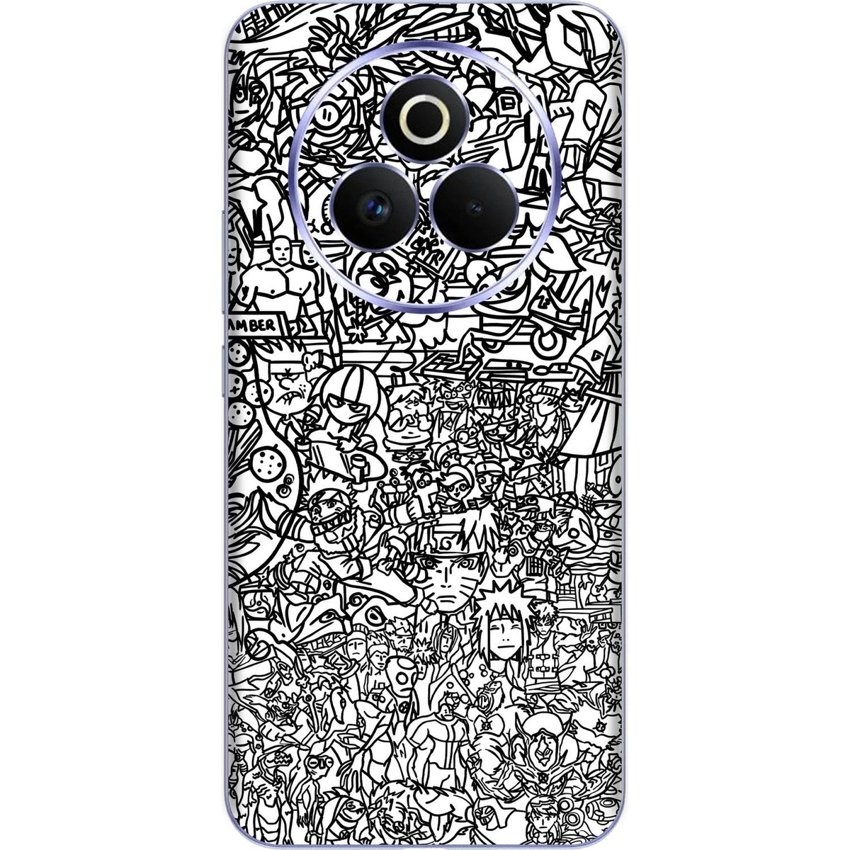 Classic Doodle skin on Realme P3 Pro (5G) by Decalz