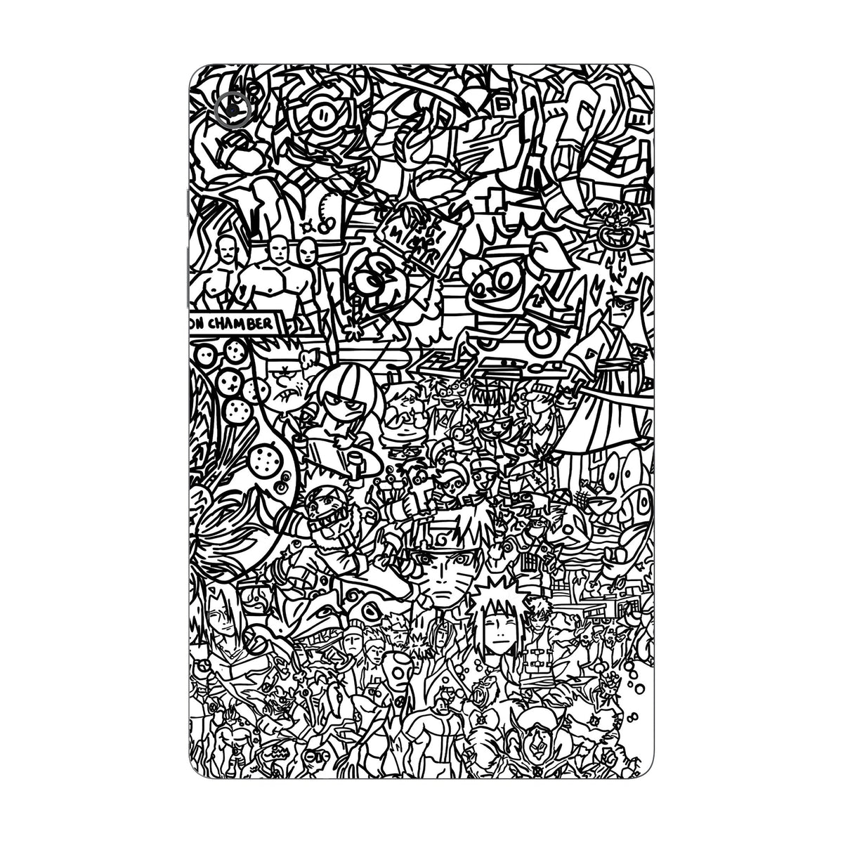 Classic Doodle skin on Samsung Galaxy Tab S10 Lite by Decalz