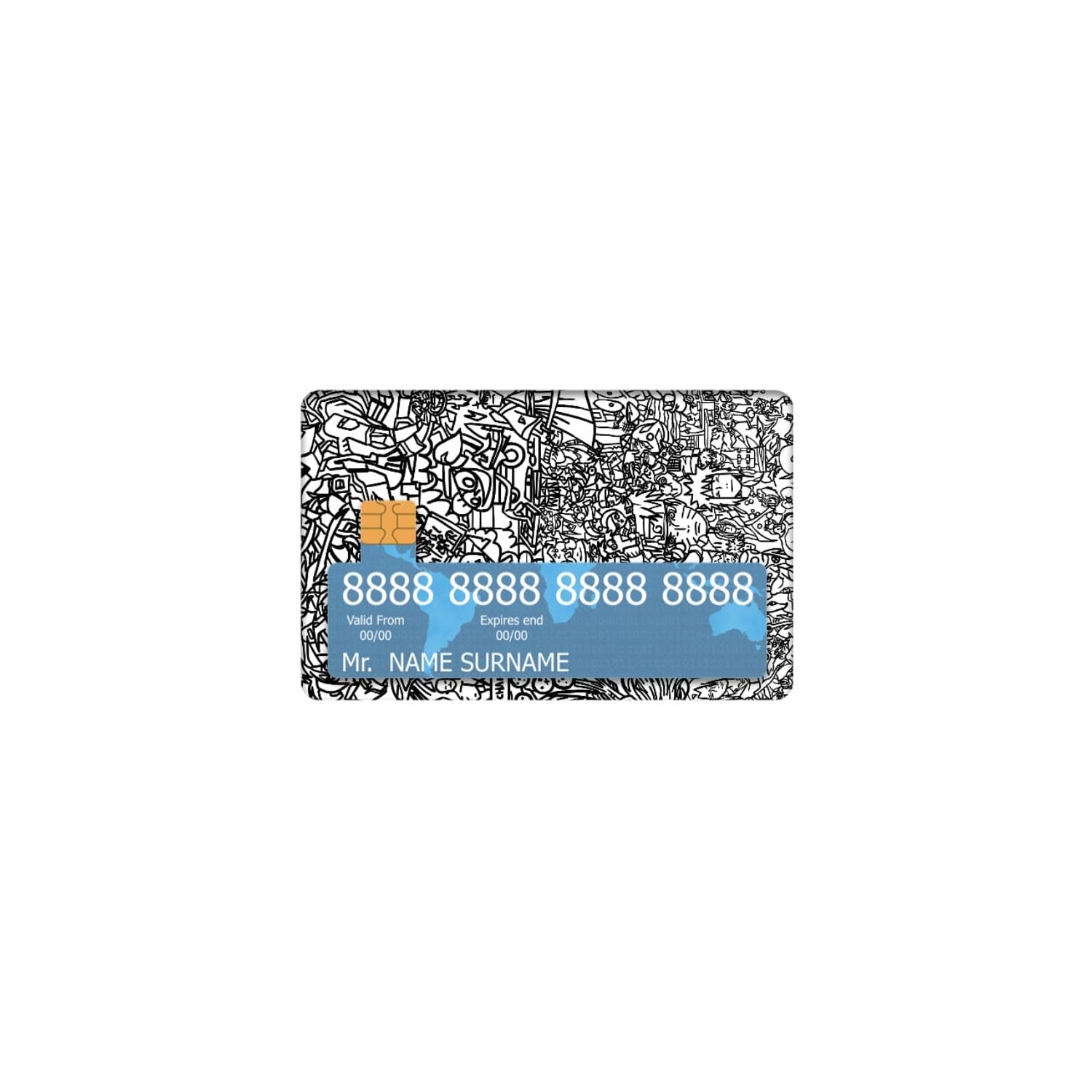 ATM Card Skins & Wraps (With Window)