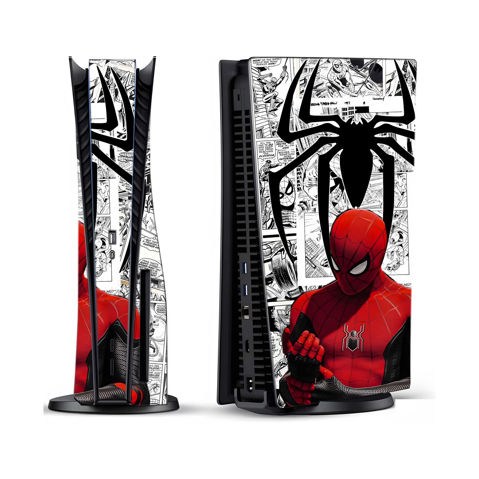 Comic Hero PlayStation 5 Fat Skins & Wraps