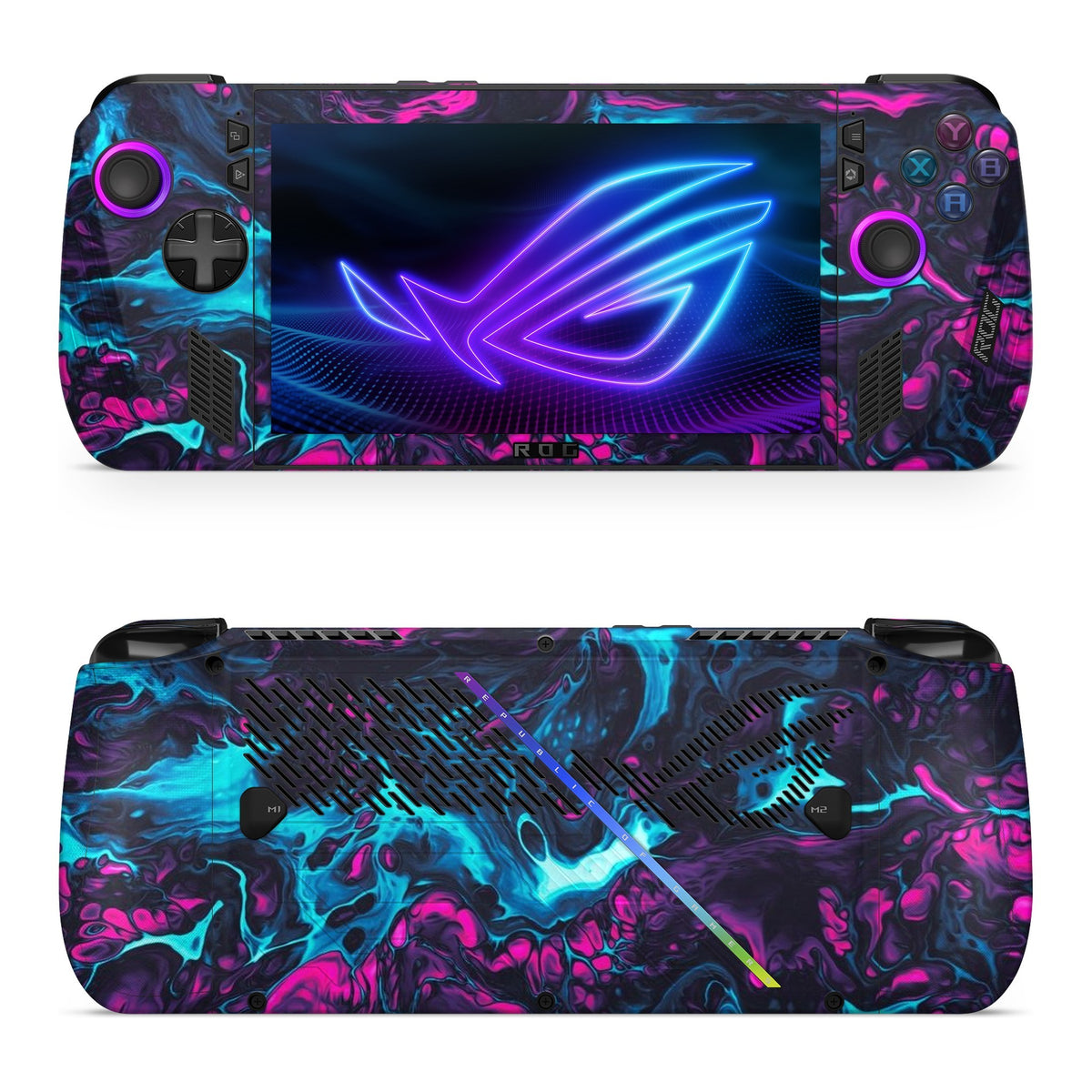 Comic Inferno Asus ROG Xbox Ally X skin by Decalz
