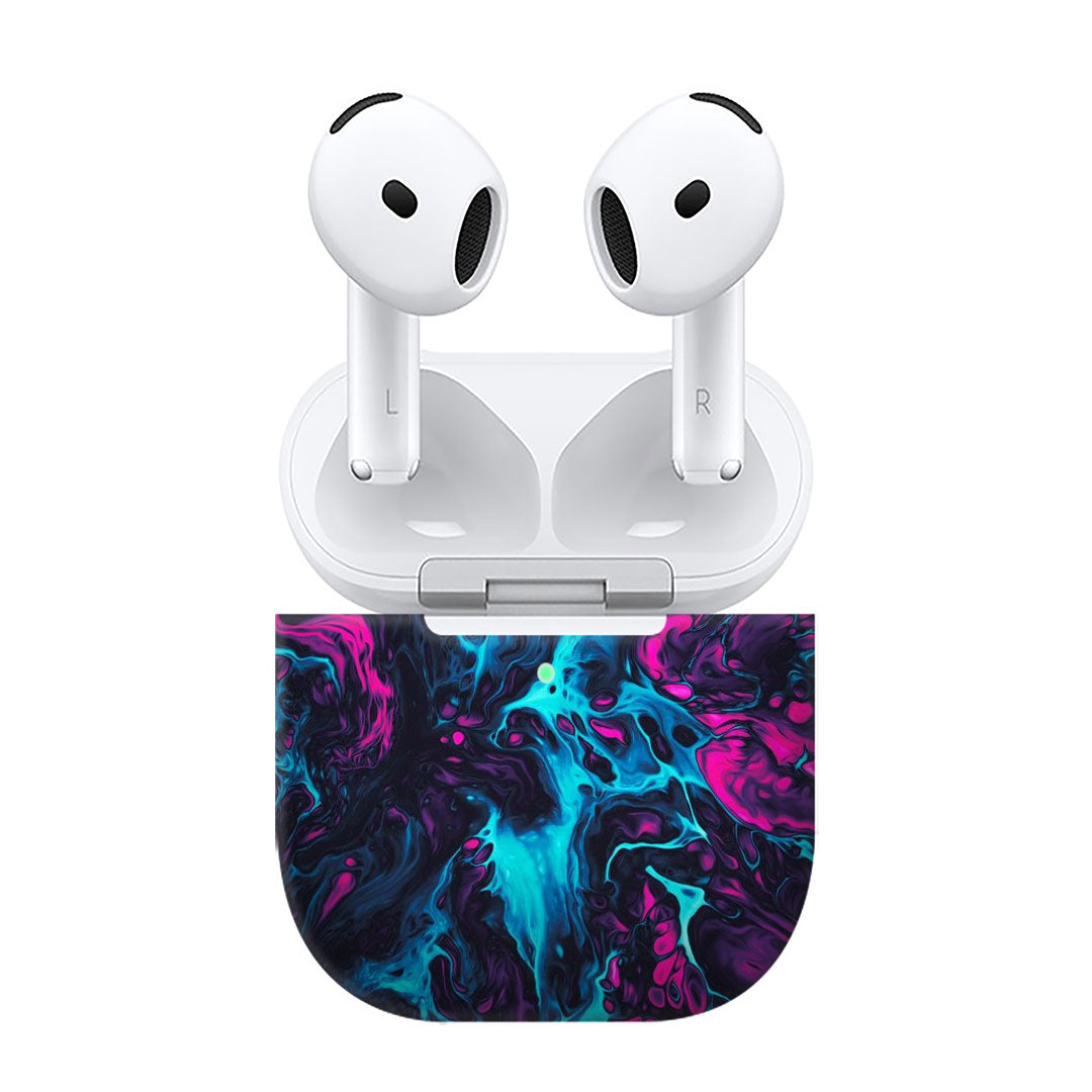 Airpods 4 Comic Inferno Skins