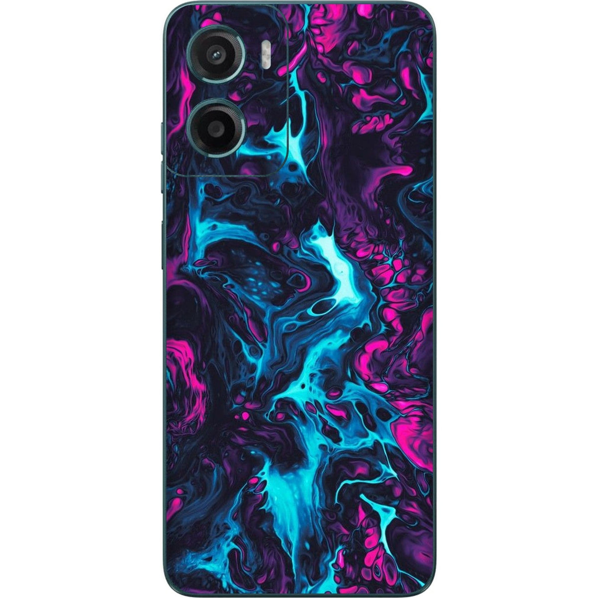 Comic Inferno skin on Moto G05 by Decalz