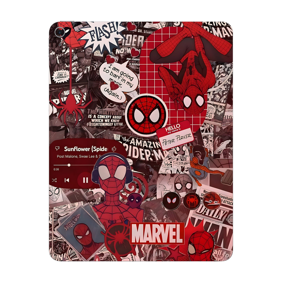 Comic Vault skin on iPad Air 13-inch M3 2025 by Decalz