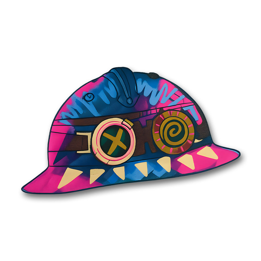 Cool Isha Hat Arcane Sticker