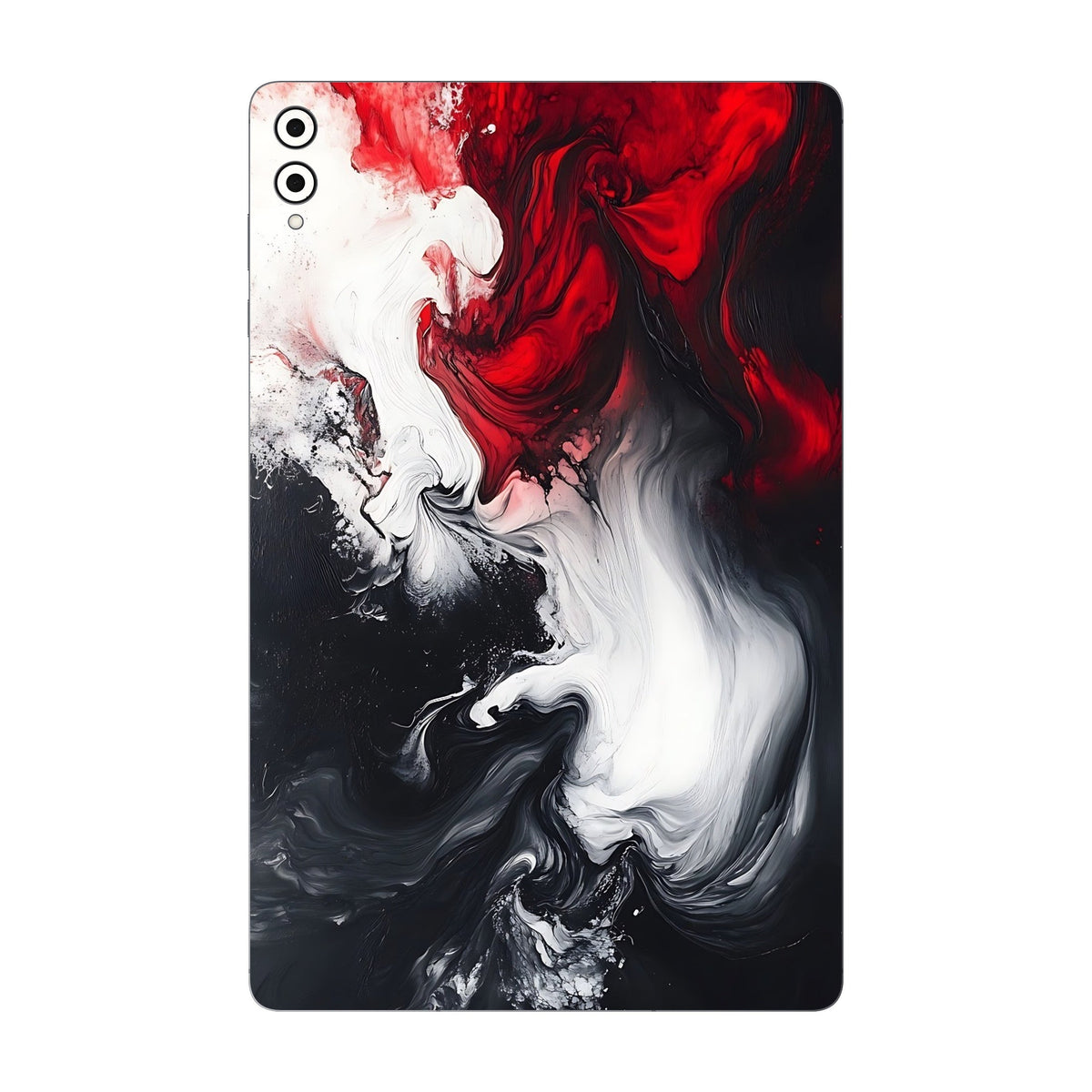 Crimson Flow skin on Samsung Galaxy Tab S11 Ultra by Decalz