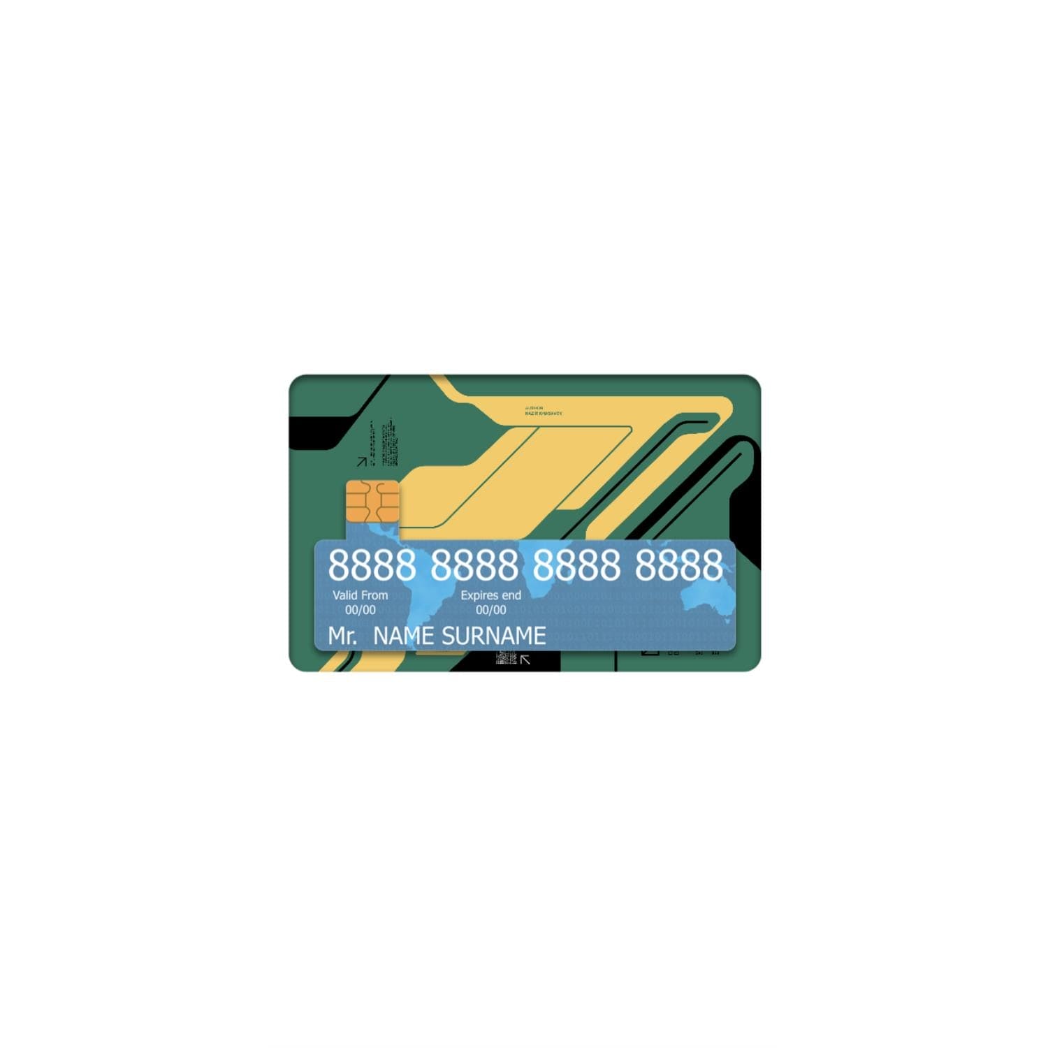 ATM Card Skins & Wraps (With Window)