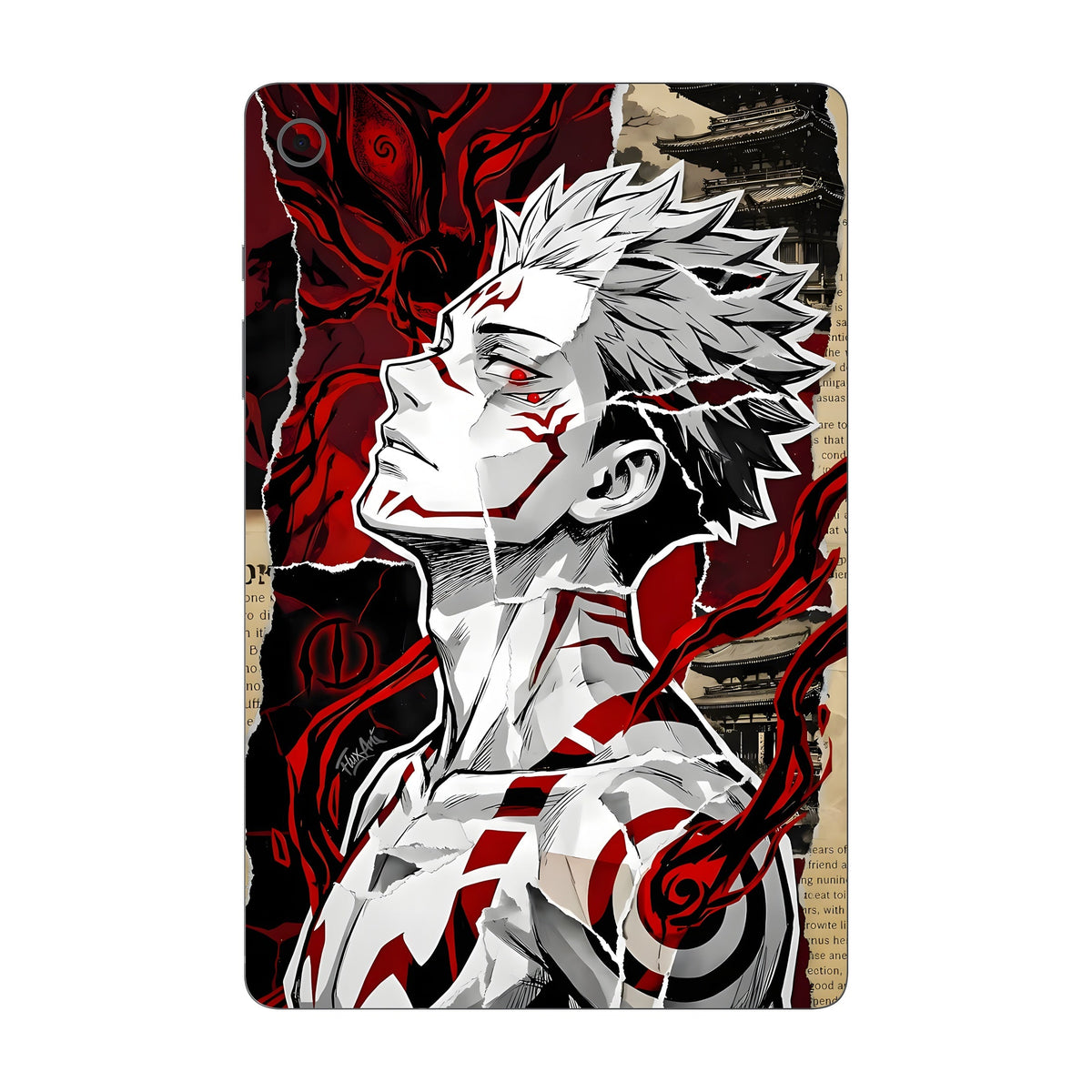 Cursed Vessel skin on Samsung Galaxy Tab S10 Lite by Decalz