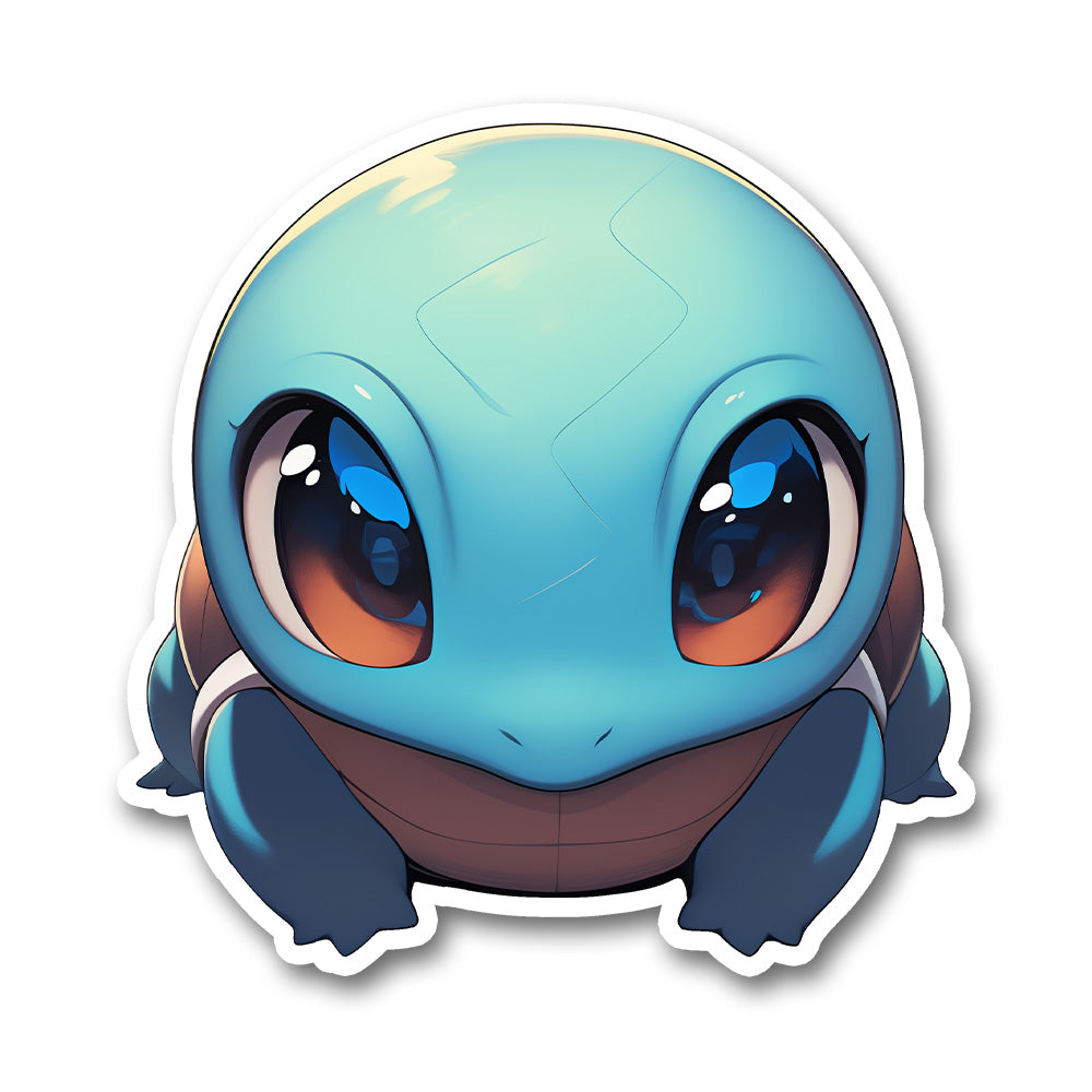 Cute Squirtle Pokemon Sticker