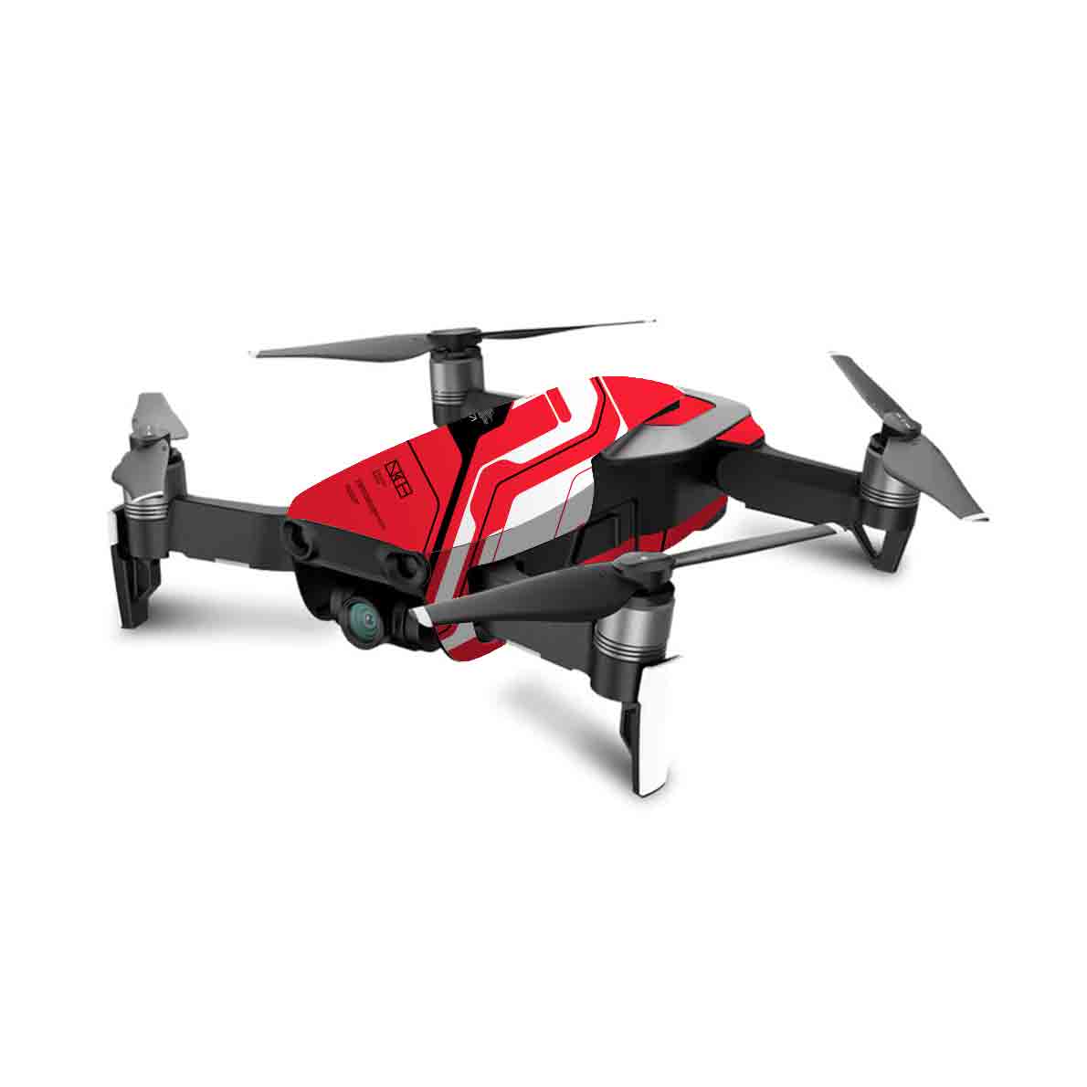 Cyber Red - Drone Skins
