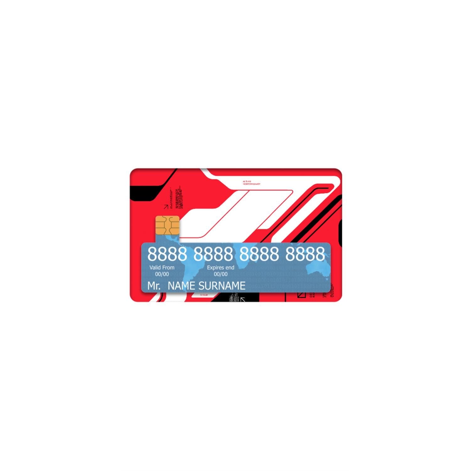 ATM Card Skins & Wraps (With Window)