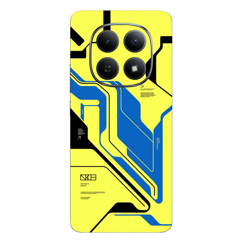 Cyber Yellow skin on Redmi Note 15 (5G) by Decalz