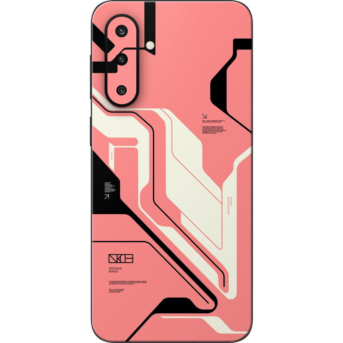 Cyber pink skin on Samsung Galaxy F36 (5G) by Decalz