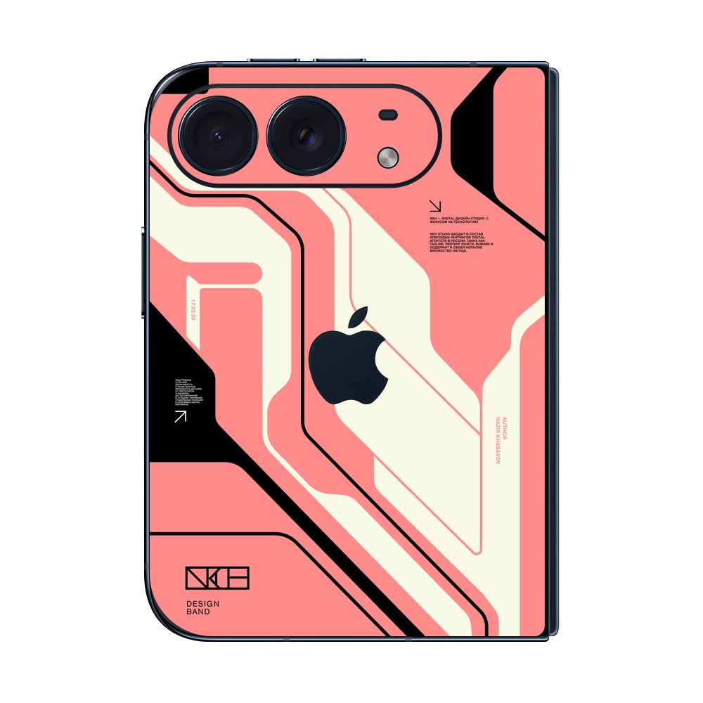 iPhone Duo Cyber Pink skin