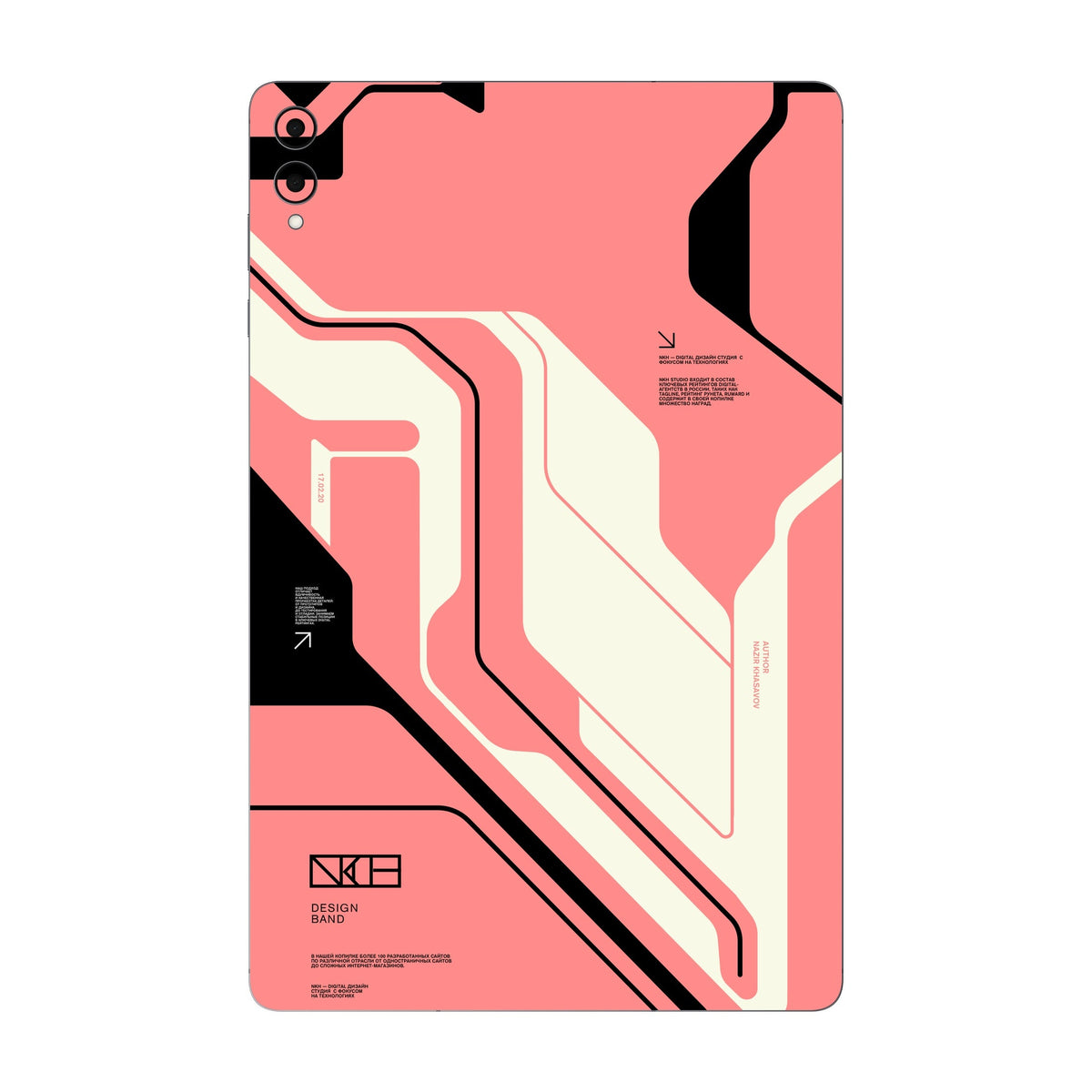 Cyber pink skin on Samsung Galaxy Tab S11 Ultra by Decalz