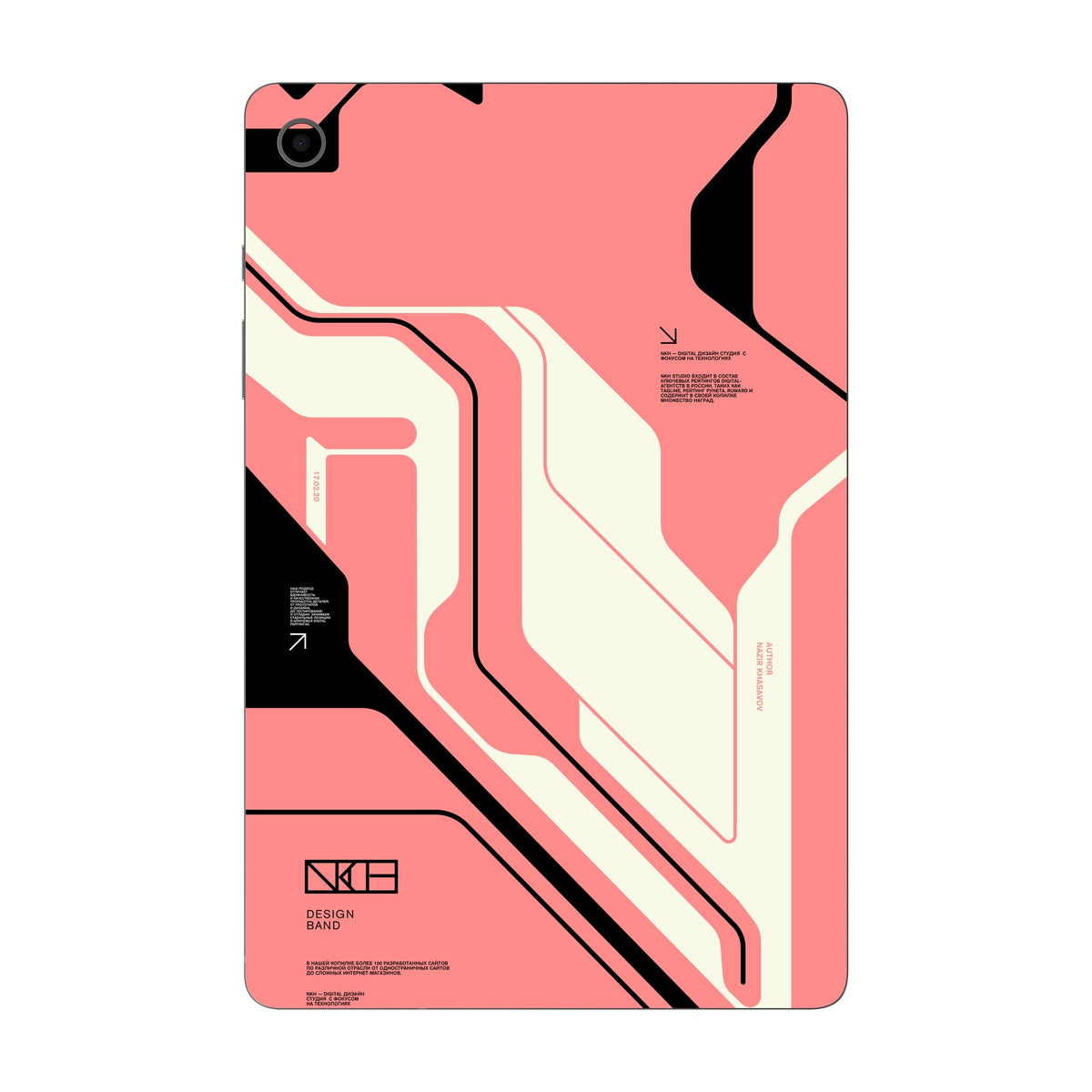 Cyber pink skin on Samsung Galaxy Tab S10 Lite by Decalz