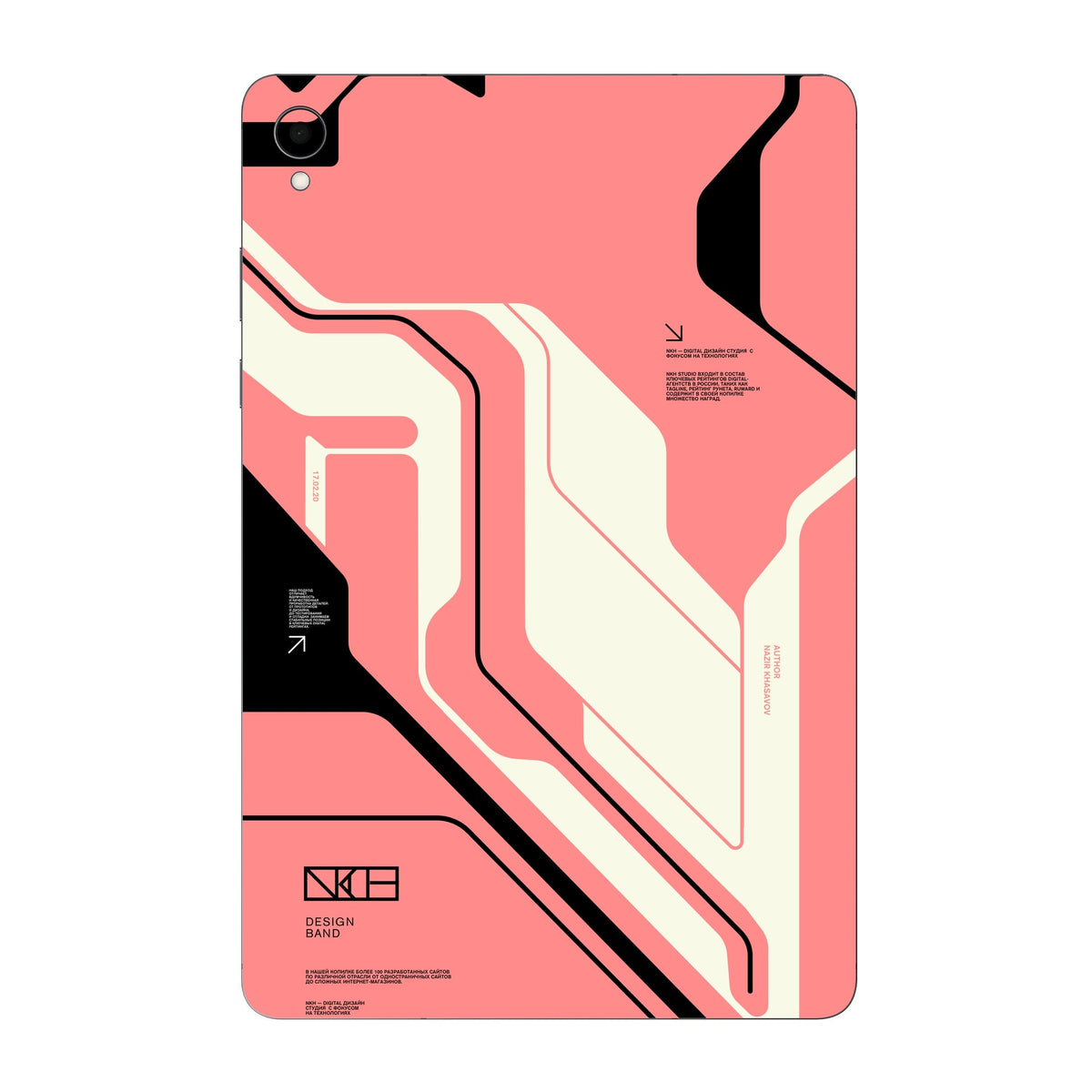 Cyber pink skin on Samsung Galaxy Tab S11 by Decalz