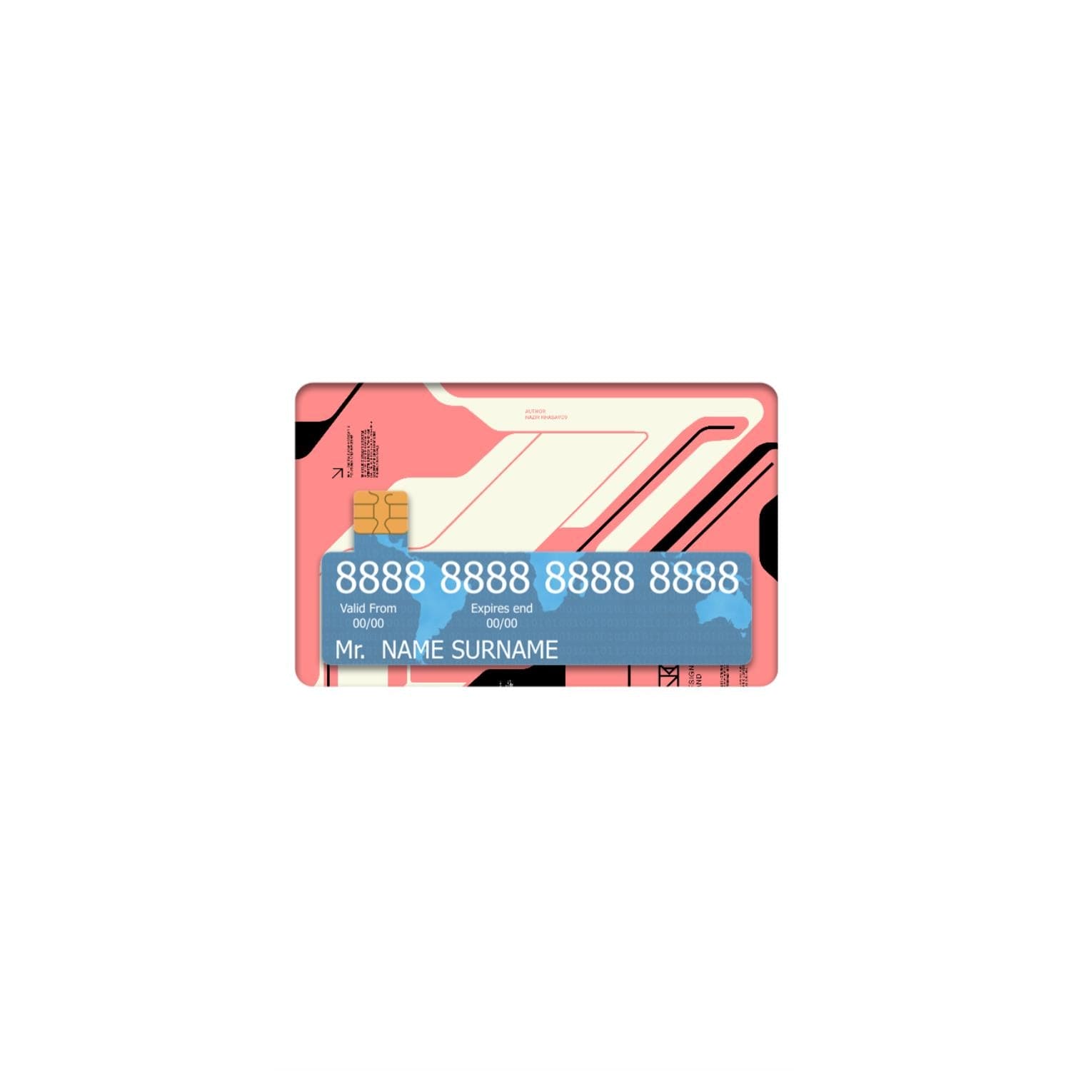 ATM Card Skins & Wraps (With Window)