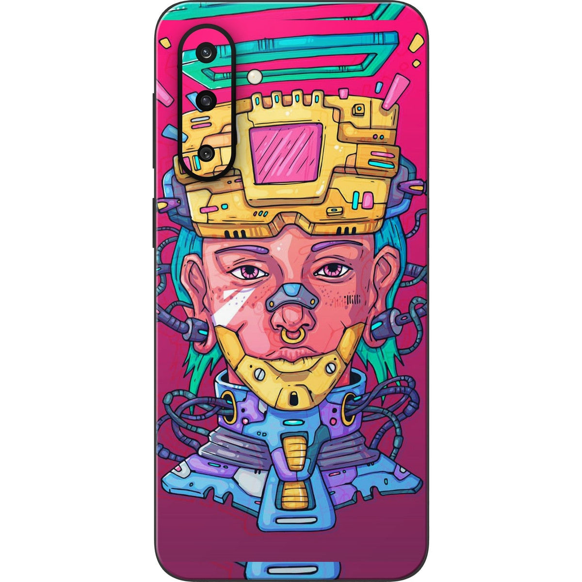 Cyberguy skin on Samsung Galaxy F36 (5G) by Decalz
