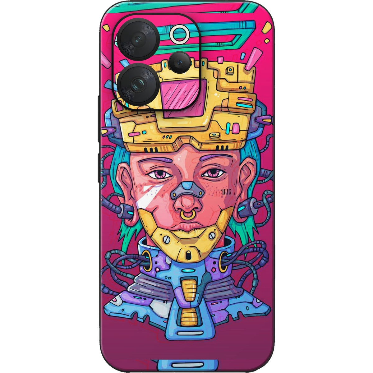 Cyberguy skin on Vivo V70 (5G) by Decalz
