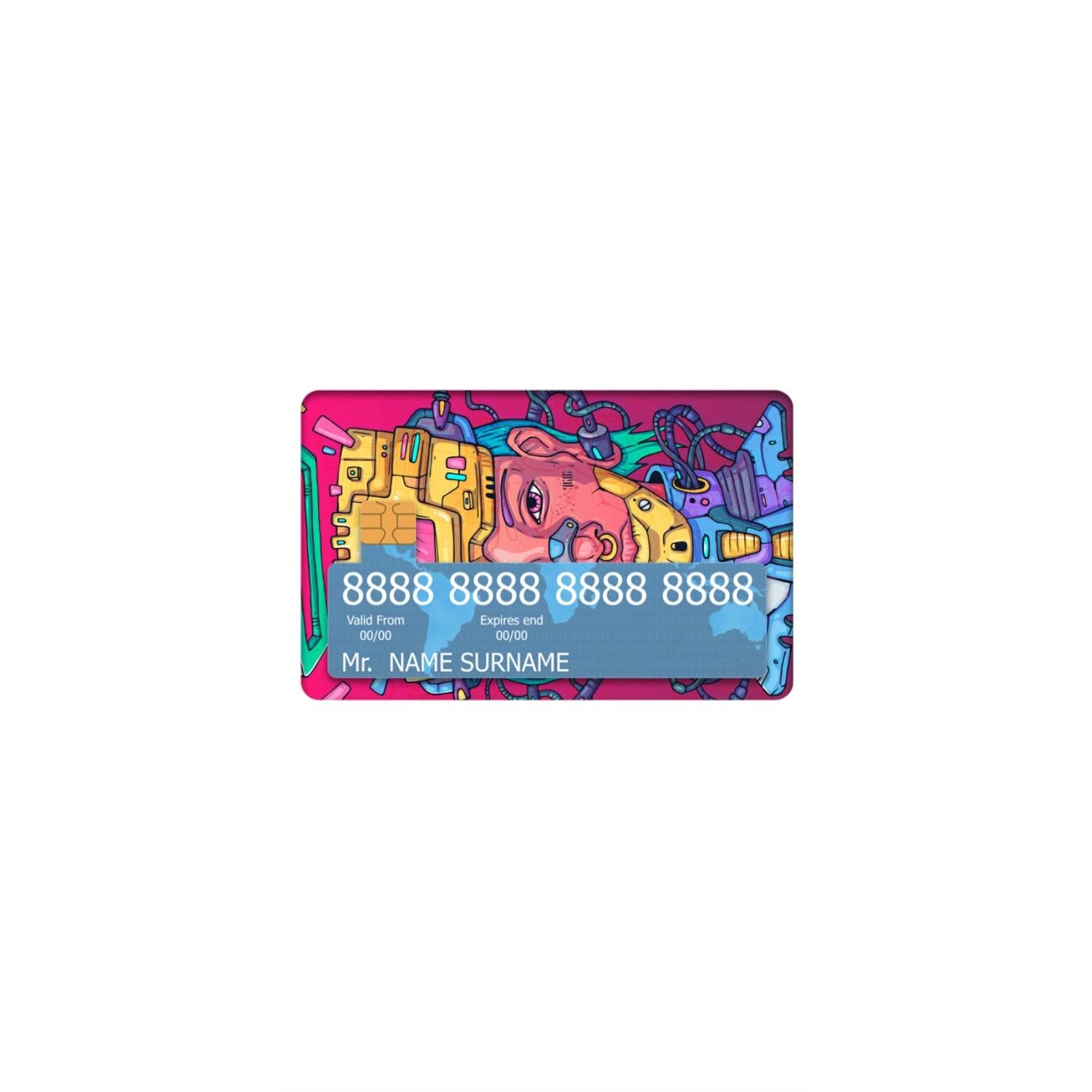 ATM Card Skins & Wraps (With Window)