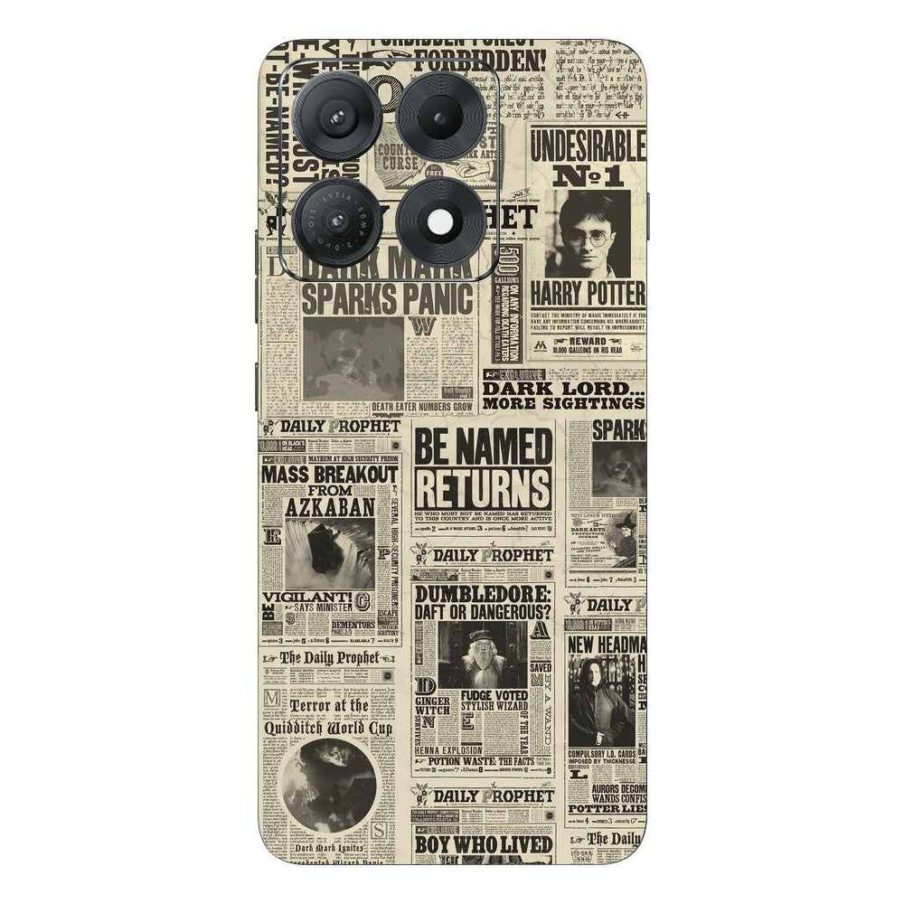 Daily Prophet skin on Moto Edge 70 Max (5G) by Decalz