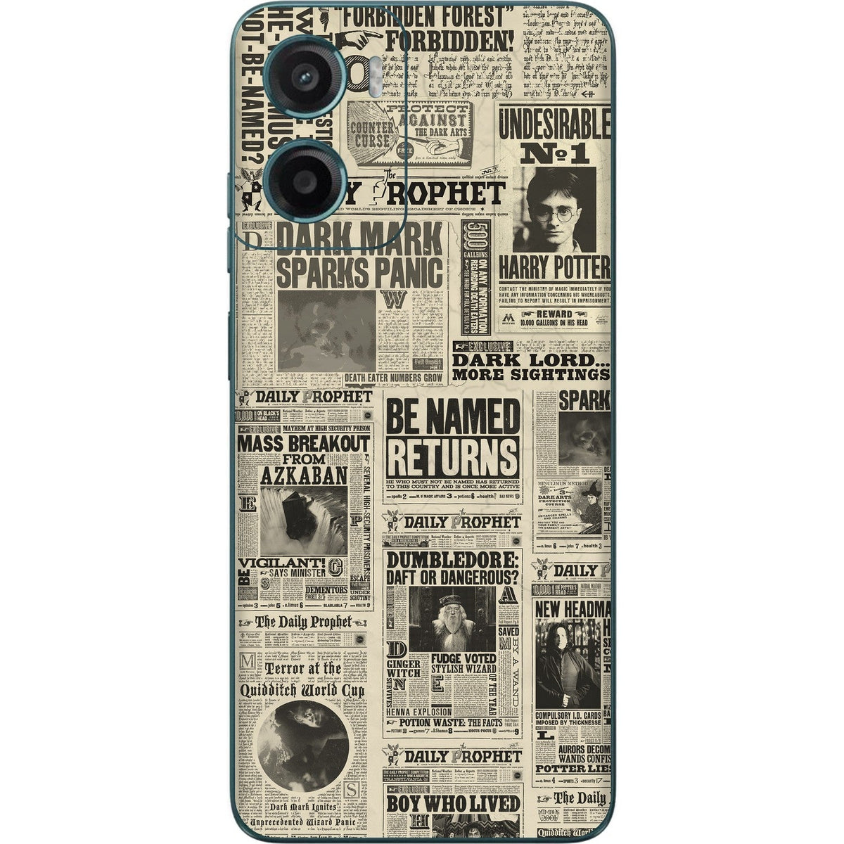 Daily Prophet skin on Moto G05 by Decalz