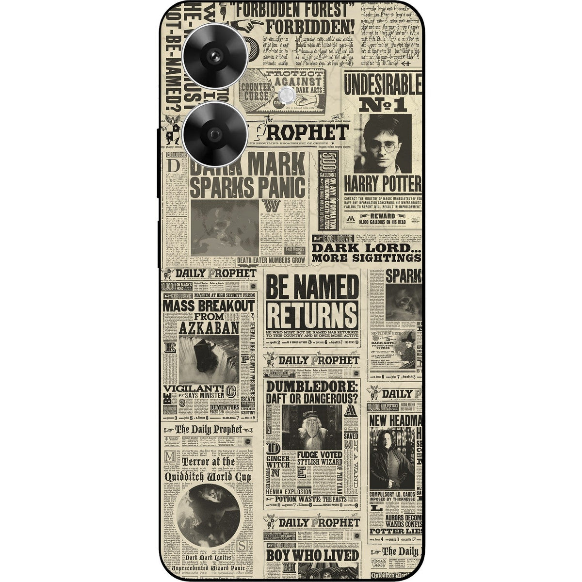 Daily Prophet skin on Realme Narzo N61 by Decalz