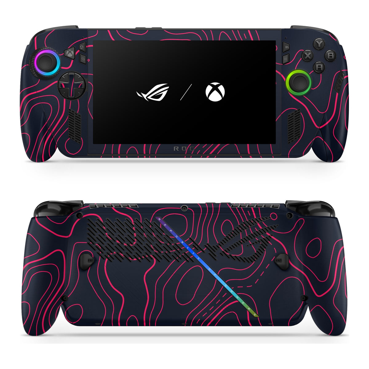 Damascus Asus ROG Xbox Ally skin by Decalz
