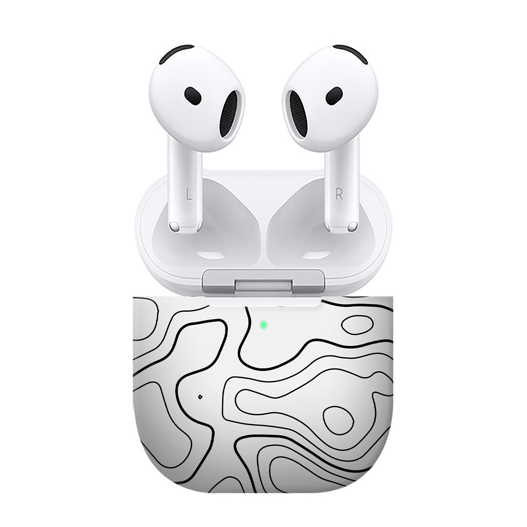 Airpods 4 Damascus White Skins